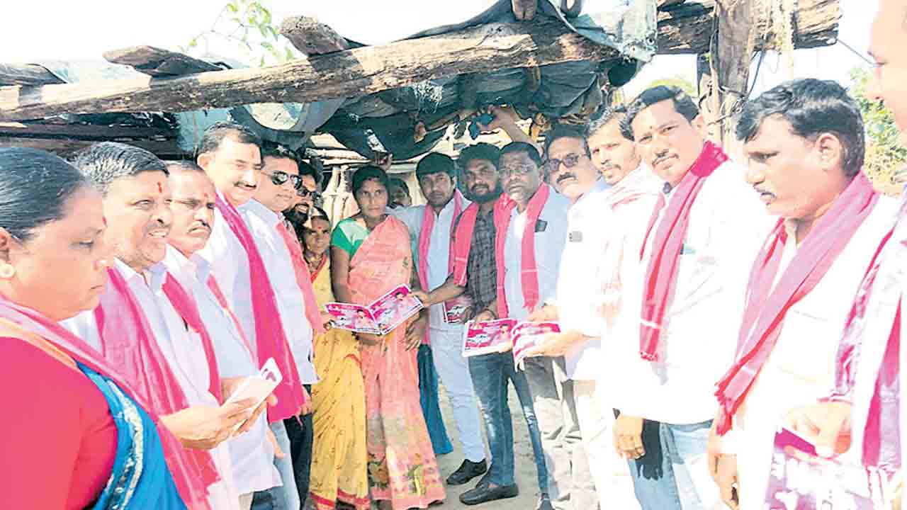 ప్రచార హోరు.. బీఆర్‌ఎస్‌ జోరు