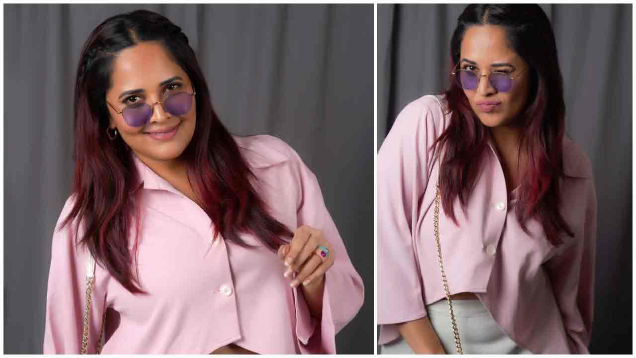 Anasuya Bharadwaj | అల్ట్రా స్టైలిష్ లుక్స్‌తో కేకపుట్టిస్తున్న అనసూయ భరద్వాజ్..
