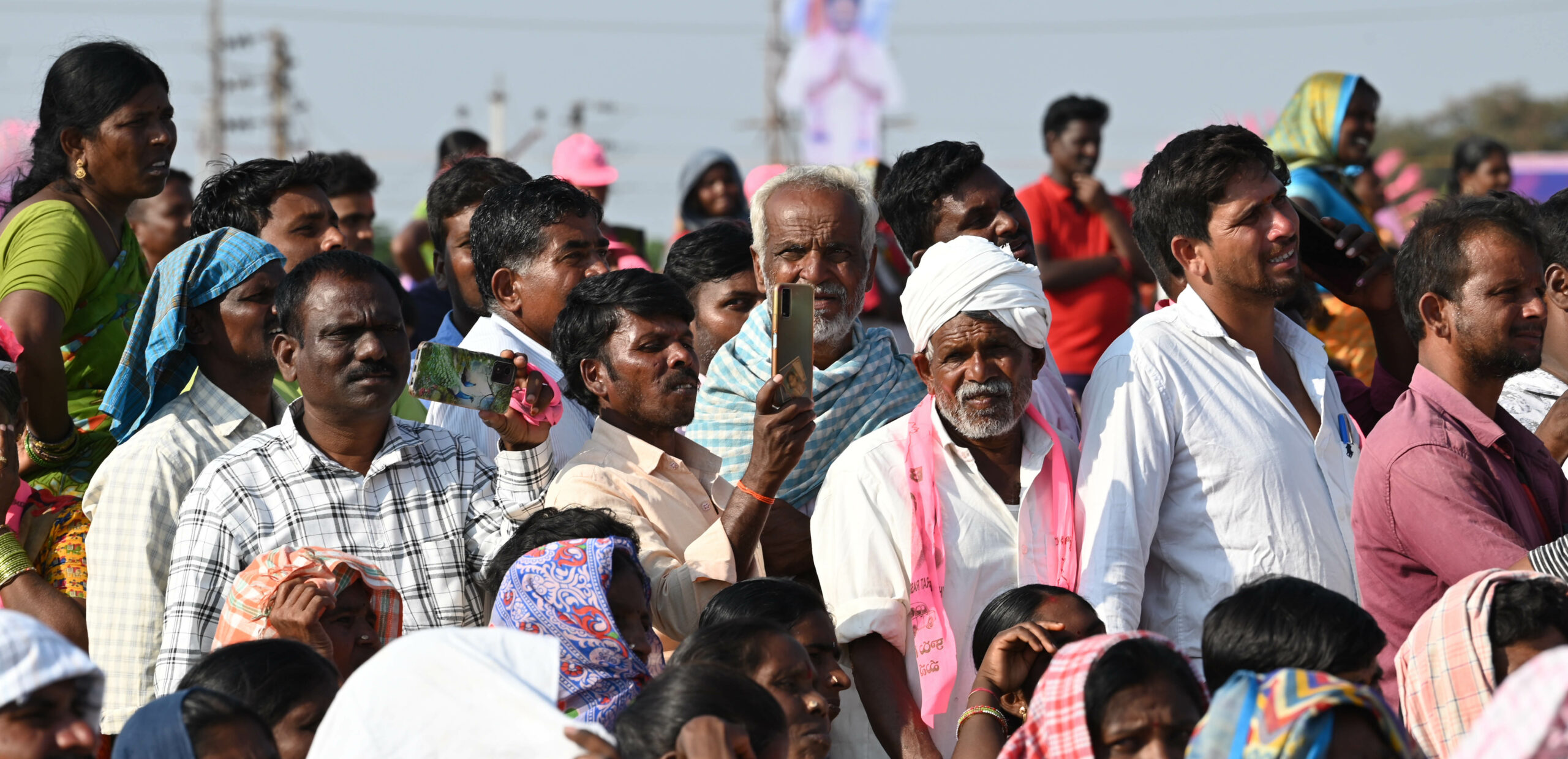 Brs Party President Kcr Participating In Praja Ashirvada Sabha At Acchampeta