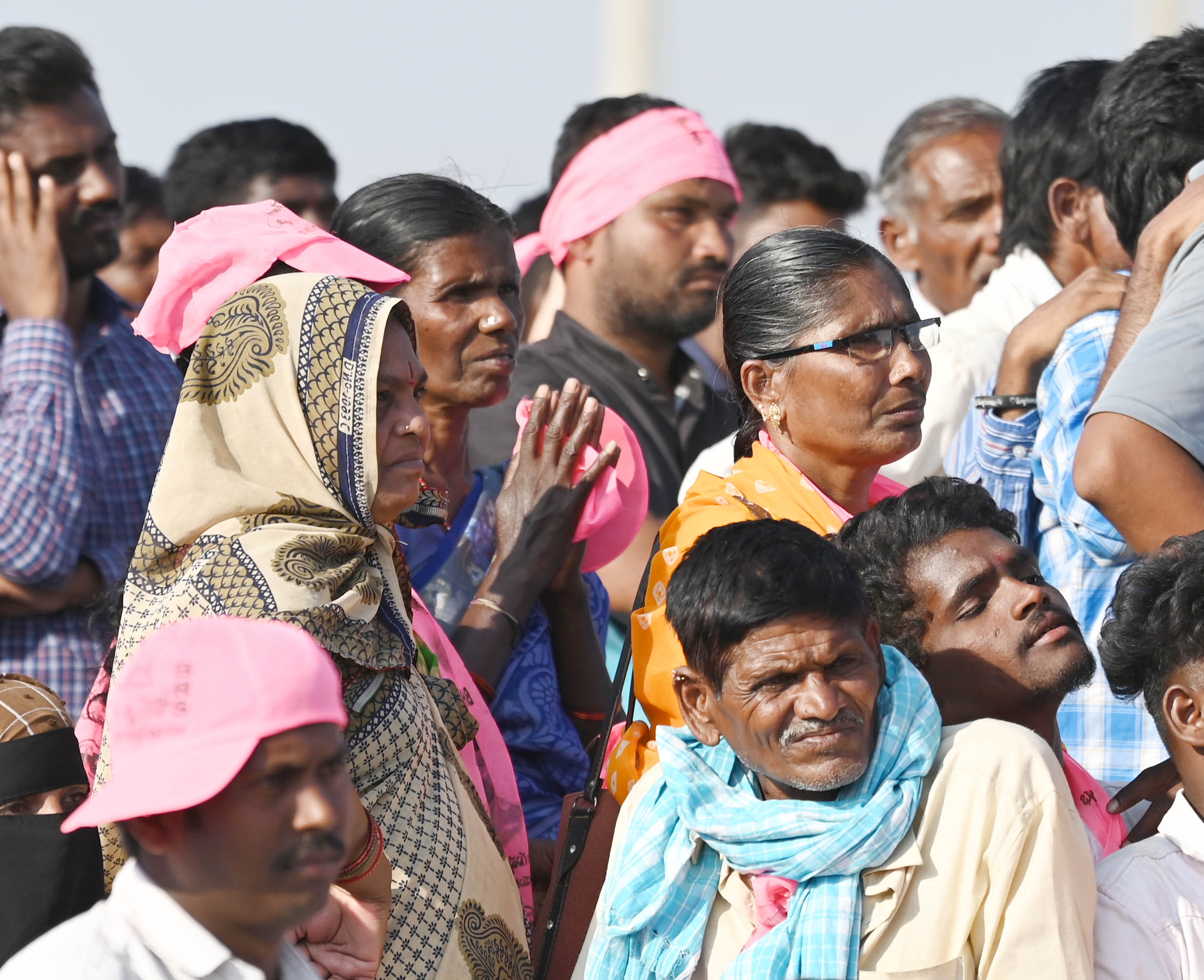Brs Party President Kcr Participating In Praja Ashirvada Sabha At Acchampeta