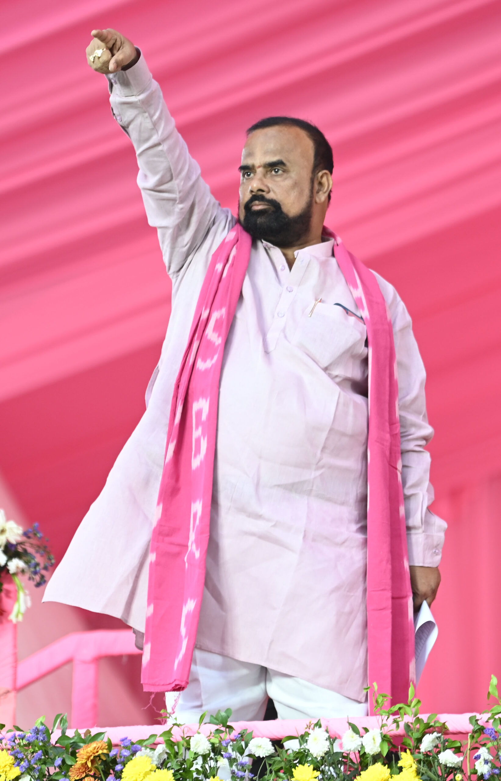 Brs Party President Kcr Participating In Praja Ashirvada Sabha At Alair
