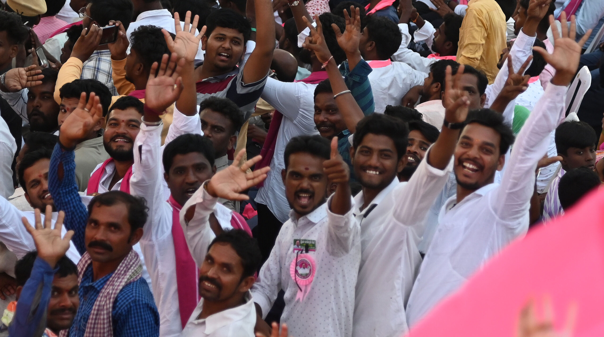 Brs Party President Kcr Participating In Praja Ashirvada Sabha At Alair