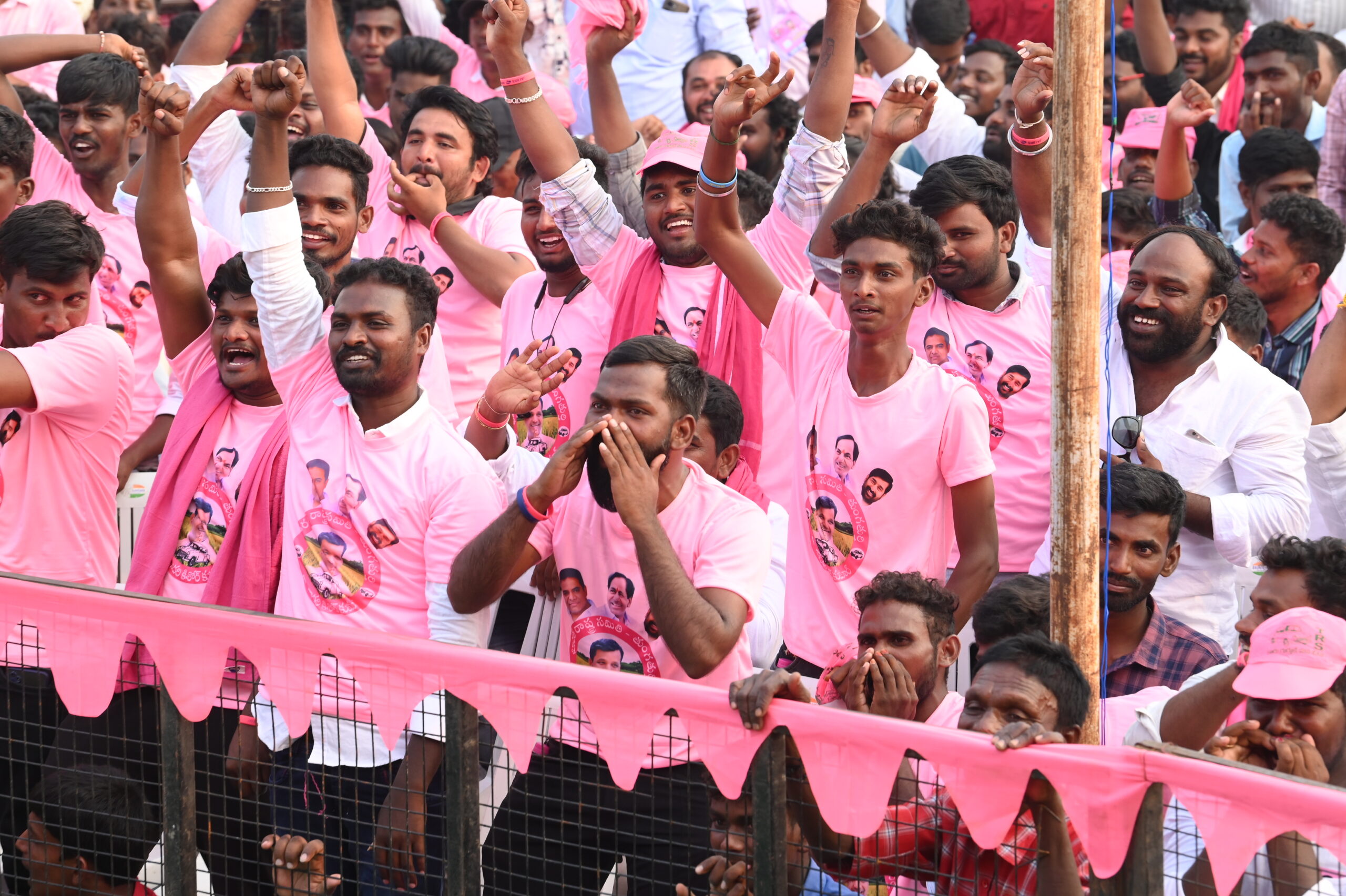 Brs Party President Kcr Participating In Praja Ashirvada Sabha At Thungathurthy