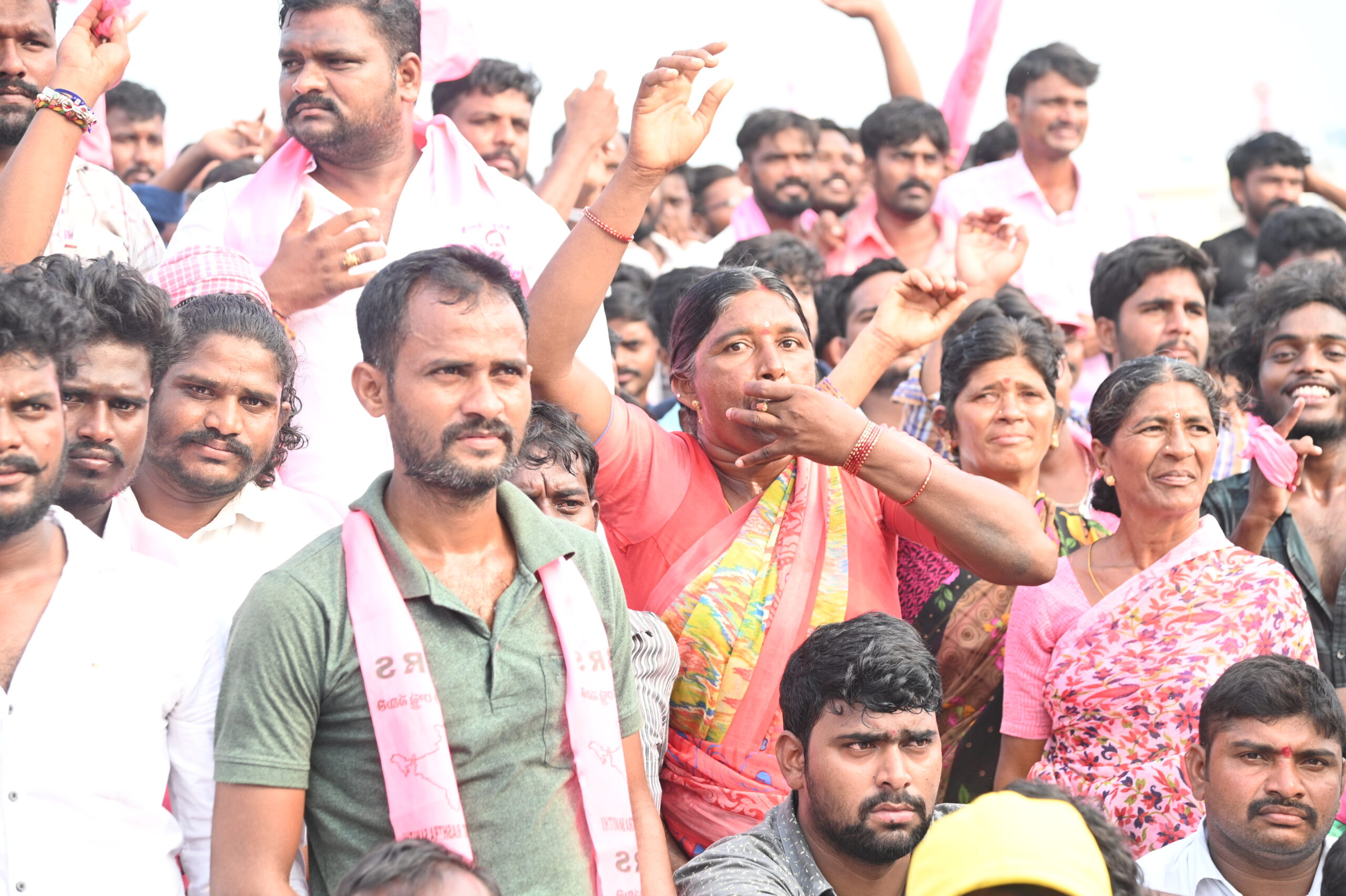 Brs Party President Kcr Participating In Praja Ashirvada Sabha At Thungathurthy