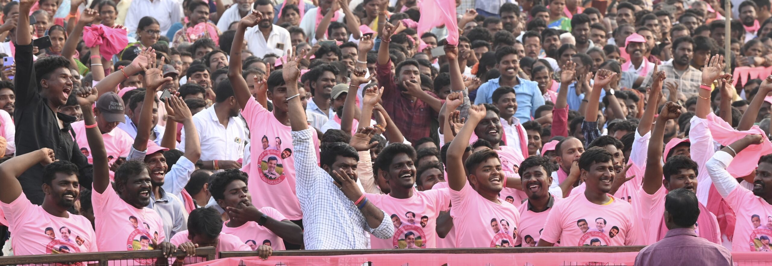 Brs Party President Kcr Participating In Praja Ashirvada Sabha At Thungathurthy