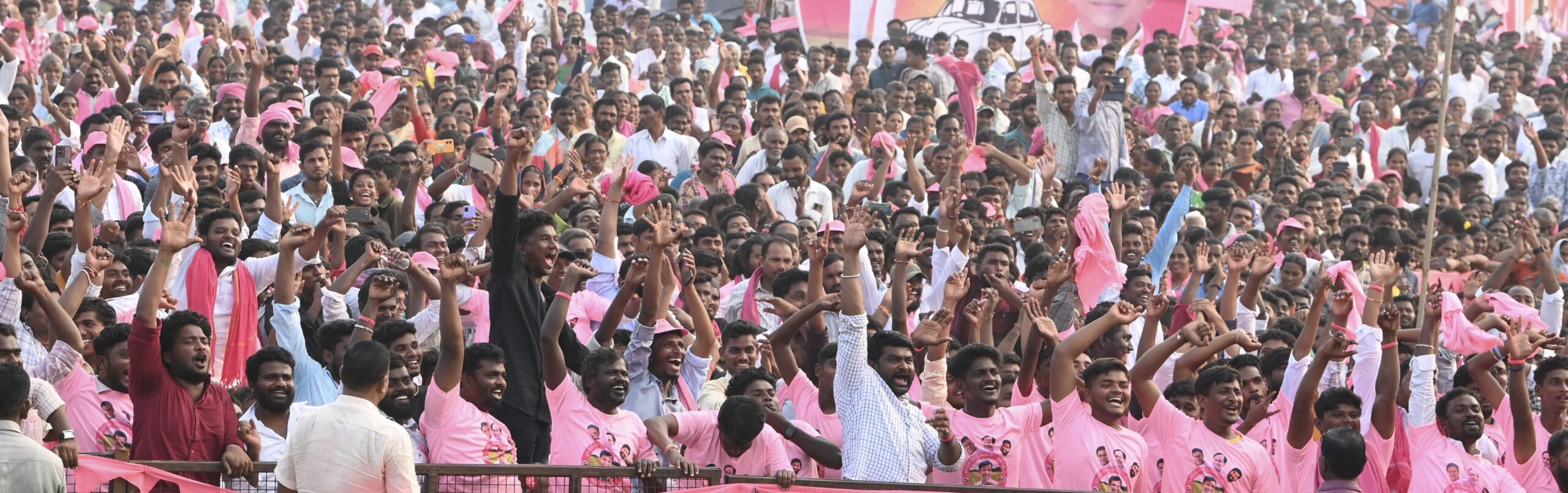 Brs Party President Kcr Participating In Praja Ashirvada Sabha At Thungathurthy
