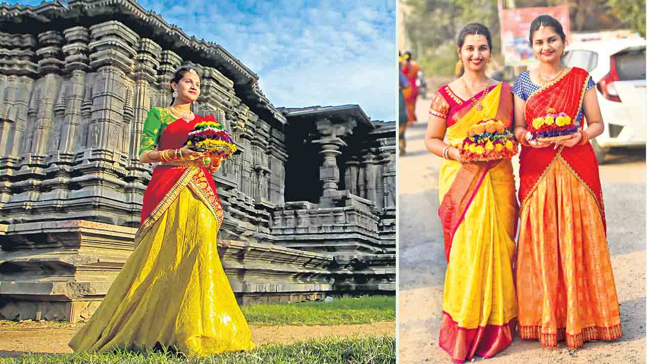 Bathukamma | బతుకమ్మ అర్చనలో పాటలే వేద మంత్రాలు.. ప్రతి పాటకూ ఒక నేపథ్యం!