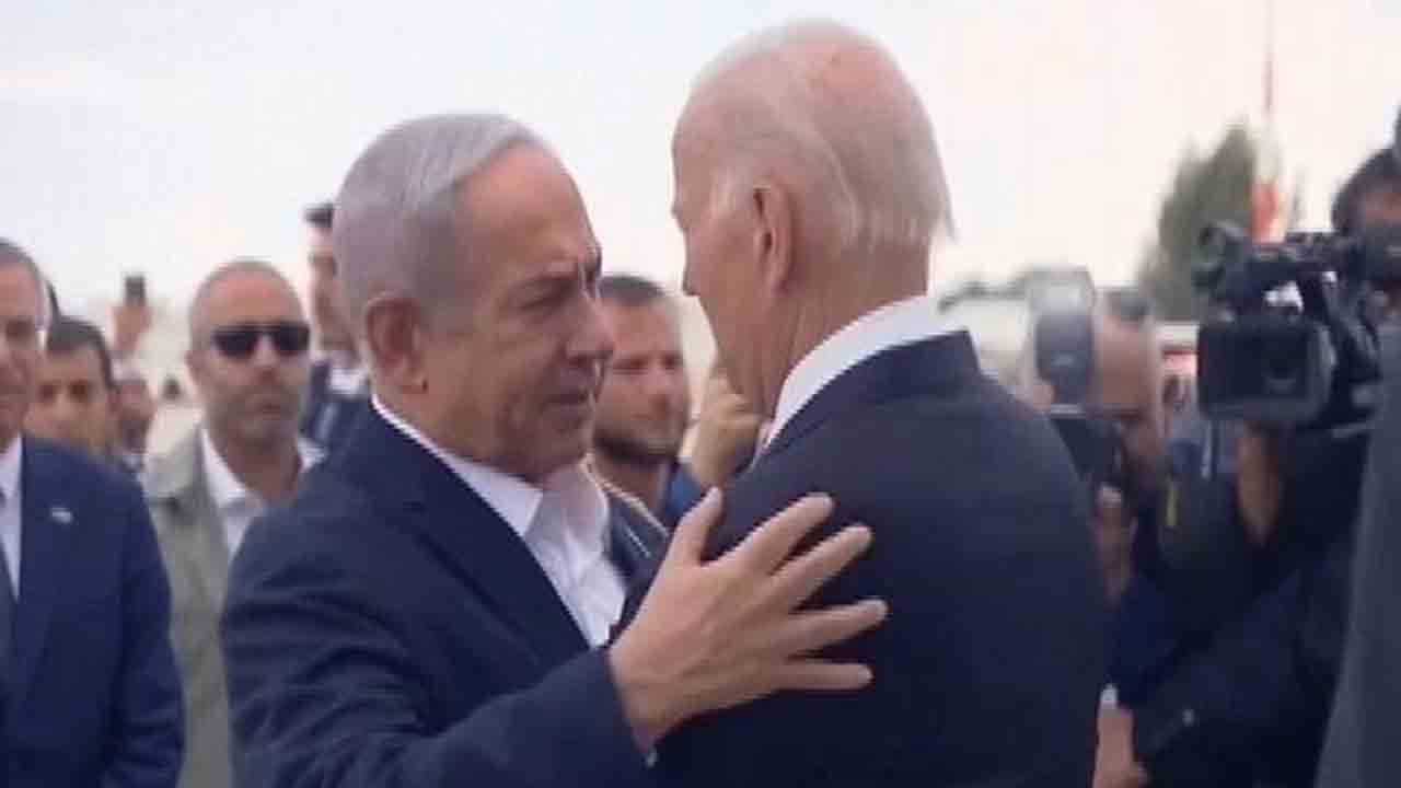 Joe Biden | ఇజ్రాయెల్‌ చేరుకున్న అమెరికా అధ్యక్షుడు బైడెన్‌