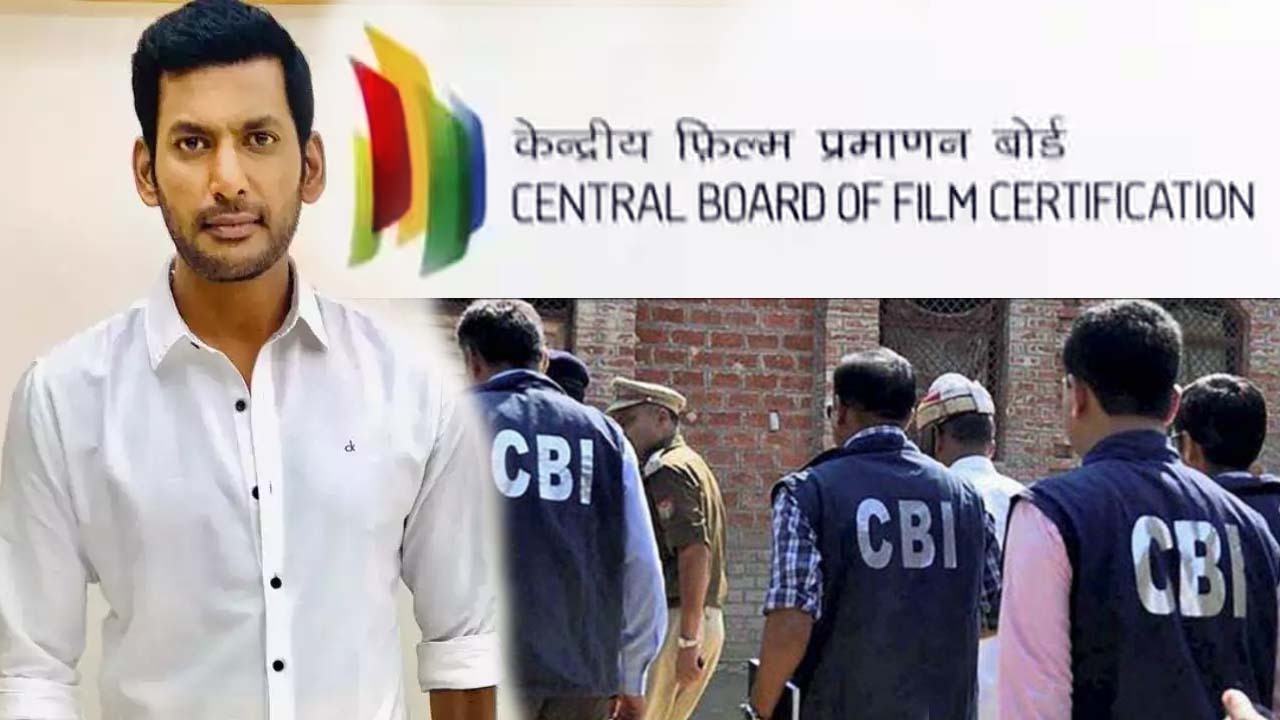 CBFC | సెన్సార్‌ బోర్డుపై నటుడు విశాల్‌ లంచం ఆరోపణలు.. రంగంలోకి దిగిన సీబీఐ..!
