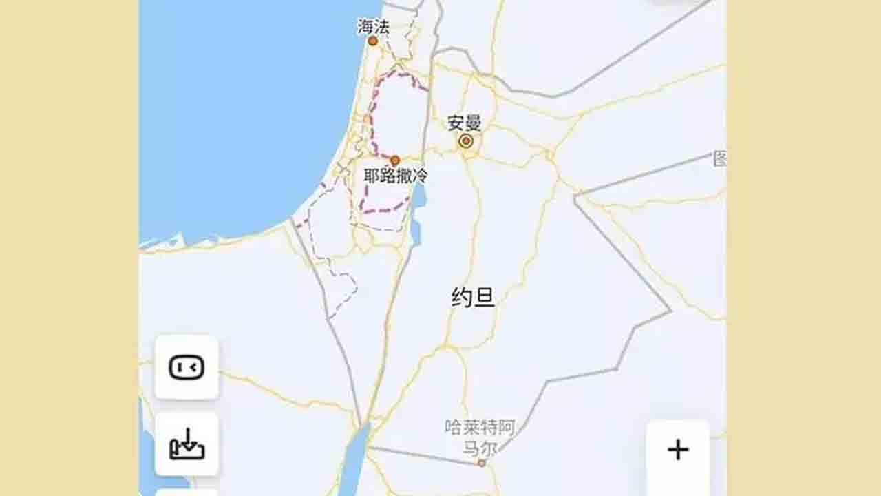 China Digital Maps | చైనా కంపెనీల డిజిటల్‌ మ్యాప్స్‌లో కనిపించని ఇజ్రాయెల్‌ పేరు..?