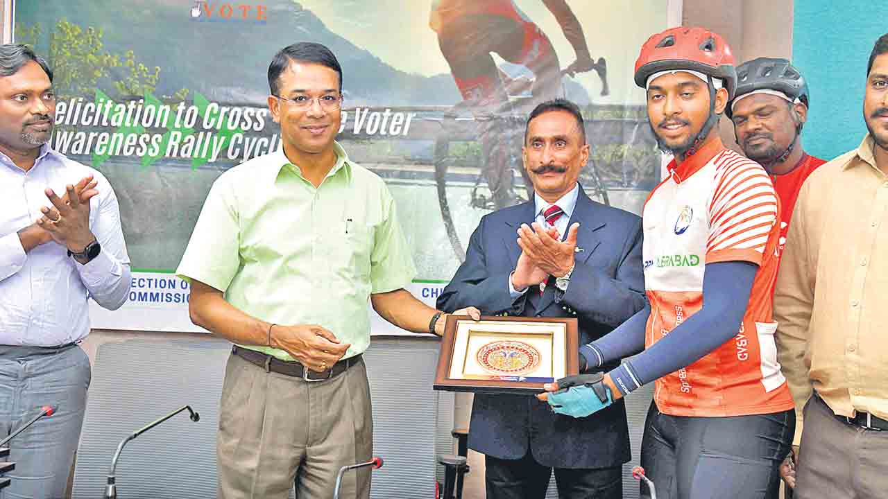 సైకిల్‌ ర్యాలీతో నెరవేరిన లక్ష్యం