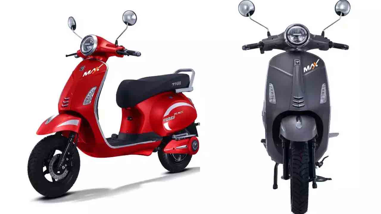 Pure EV ePluto 7G Max | సింగిల్ చార్జింగ్‌తో 201 కి.మీ ప్రయాణం.. మార్కెట్లోకి ప్యూర్ ఈవీ ఈప్లూటో 7జీబీ మ్యాక్స్..!