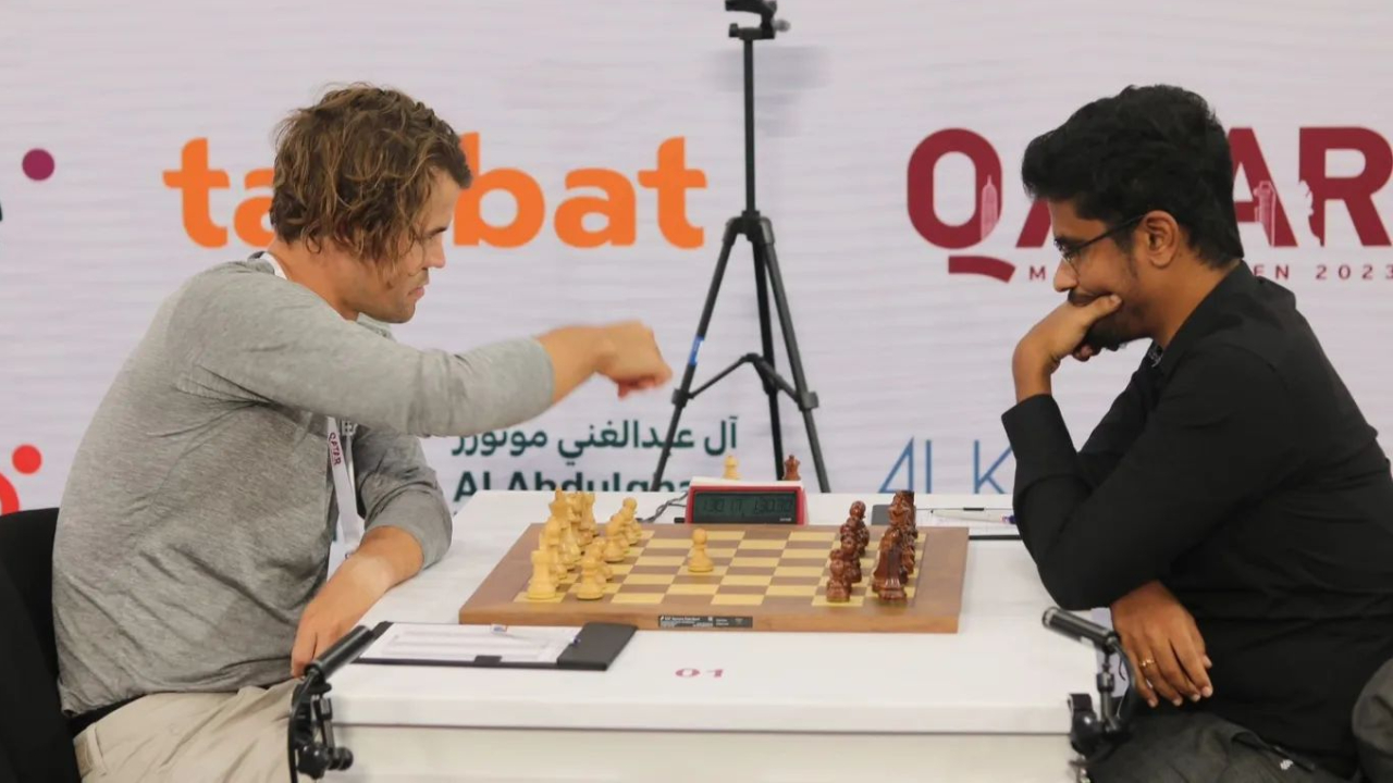 మాగ్నస్ కార్ల్సన్ ను ఓడించిన తంజావూరు కుర్రాడు.. ఆ జాబితాలో మూడో భారతీయుడిగా రికార్డు