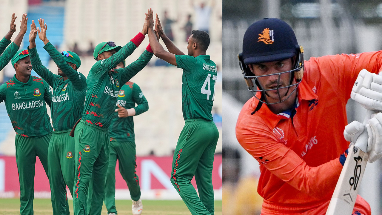 NED vs BAN:  నెదర్లాండ్స్ బ్యాటింగ్ వైఫల్యం.. ఆదుకున్న కెప్టెన్.. బంగ్లా ముందు ఈజీ టార్గెట్