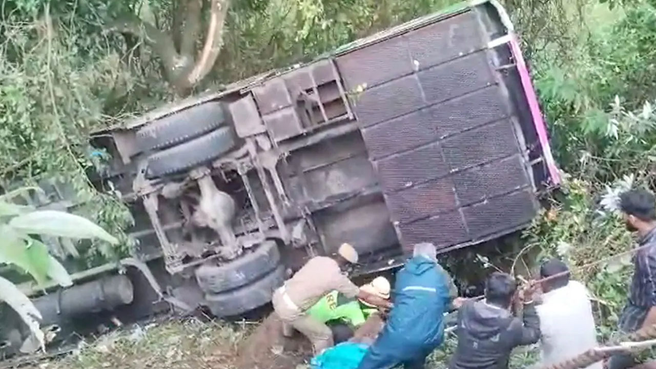 Tourist Bus | లోయలో పడిన టూరిస్టు బస్సు.. 9 మంది దుర్మరణం