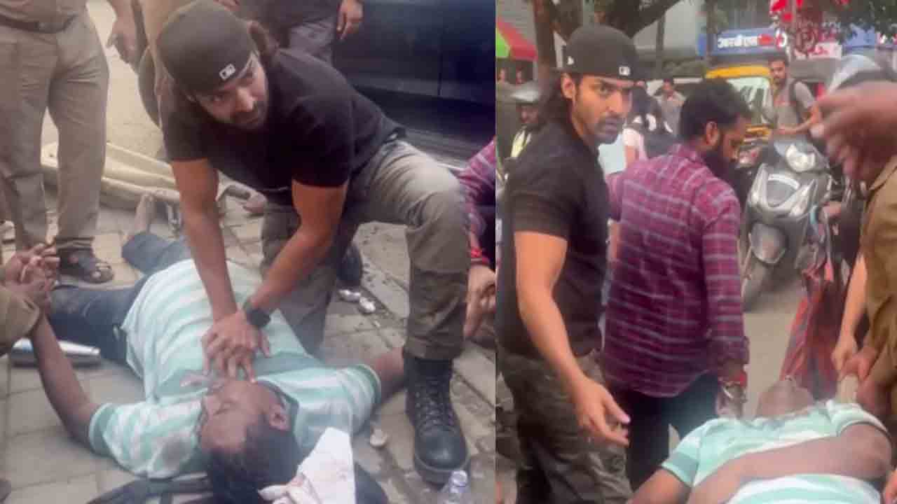 Gurmeet Choudhary | ప్రాణాపాయ స్థితిలో ఉన్న వ్యక్తికి సీపీఆర్‌ అందించిన ప్రముఖ నటుడు.. వీడియో