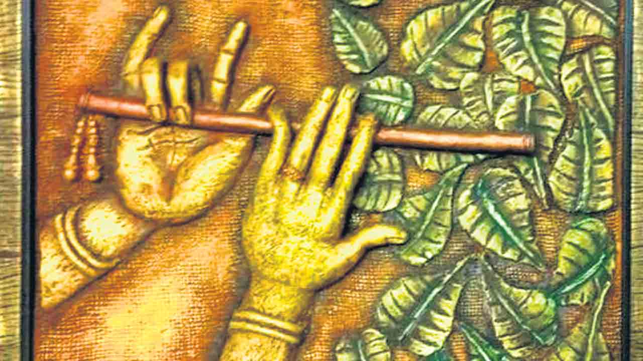 చరణం మధురం హస్తం లలితం