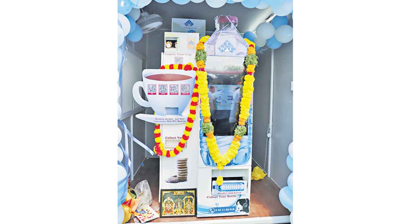 Hyderabad | హైదరాబాద్‌లో టీ ఏటీఎం.. మీరు టేస్ట్‌ చేయండి!