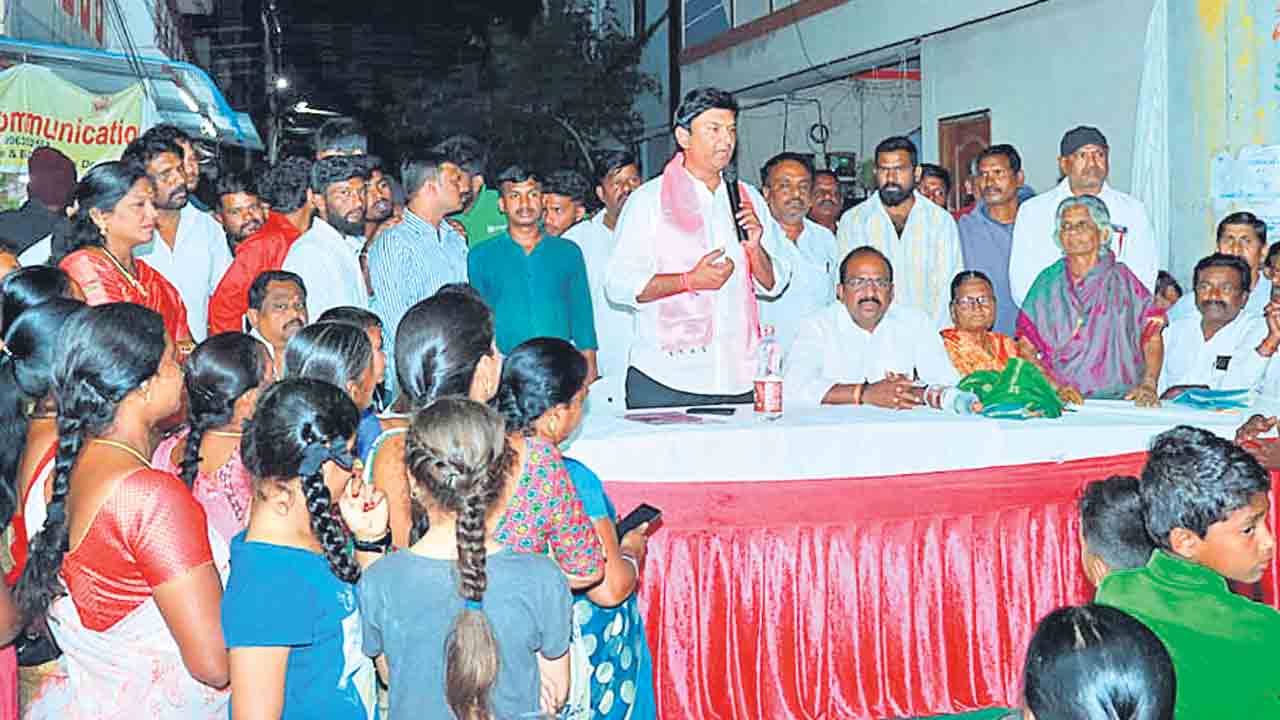 మల్కాజిగిరిలో మర్రి ప్రచార హోరు