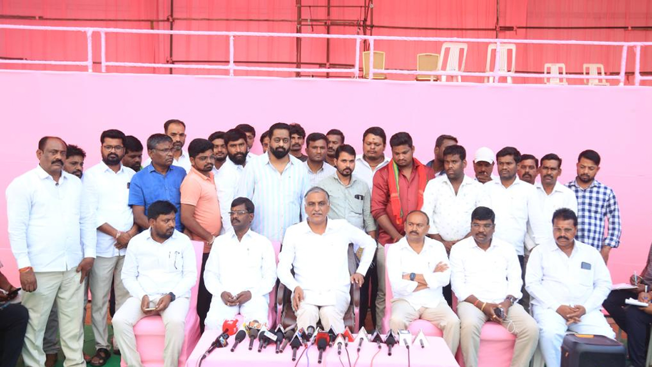 Minister Harish Rao | సిద్దిపేట కీర్తిని ప్రపంచపటంలో నిలబెట్టిన గొప్పనేత సీఎం కేసీఆర్‌ : హరీశ్‌రావు