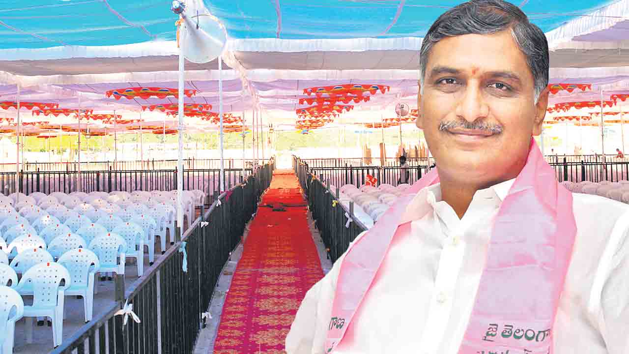 నేడు ఆదిలాబాద్‌కు హరీశ్‌రావు