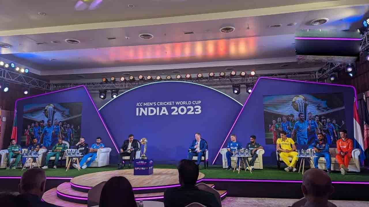 ICC World Cup-2023 | మరికాసేపట్లో కెప్టెన్స్‌ డే ఈవెంట్‌ షురూ.. పాల్గొననున్న 10 క్రికెట్‌ టీమ్‌ల కెప్టెన్స్‌