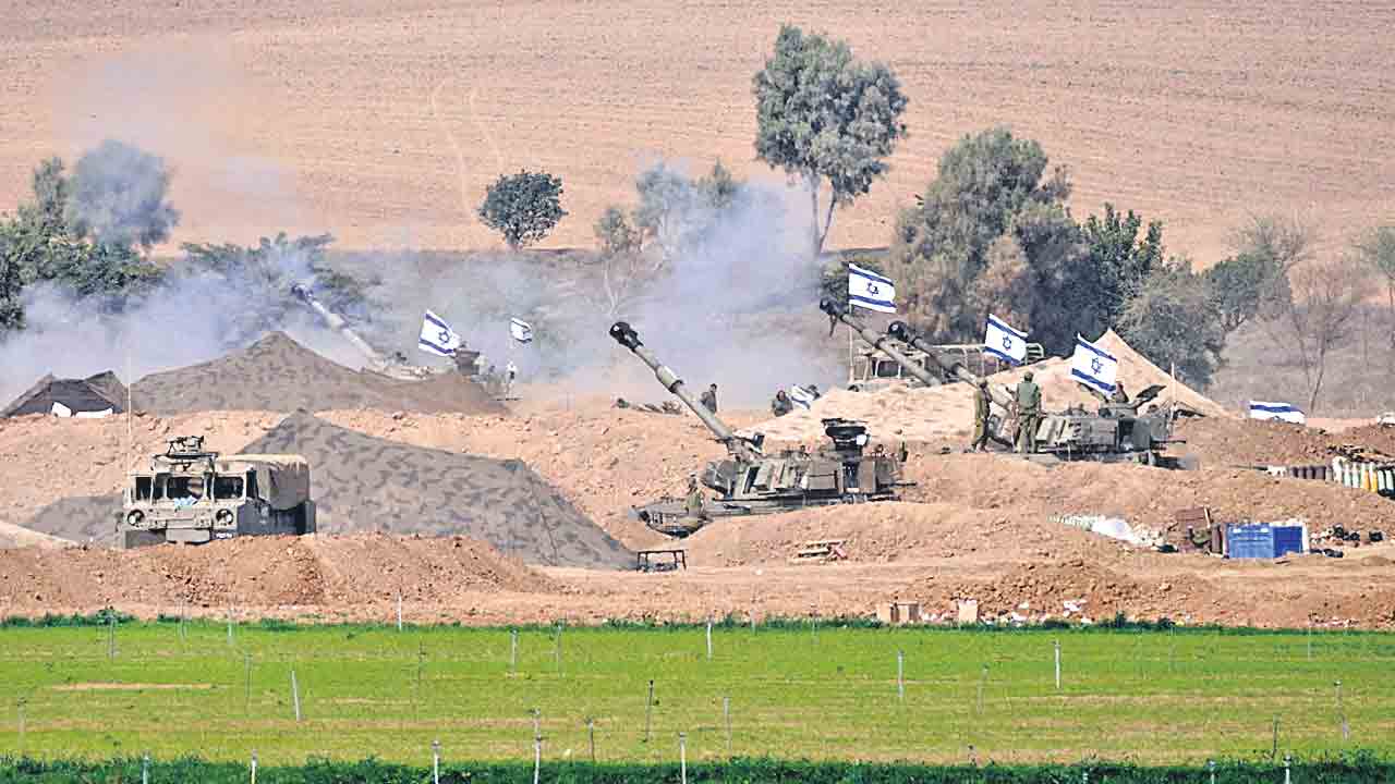 గాజాపై దాడులు విస్తృతం