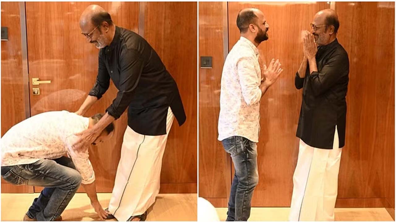 Jude Anthony Joseph | తలైవా రజనీకి పాదాభివందనం చేసిన ‘2018’ చిత్రం దర్శకుడు