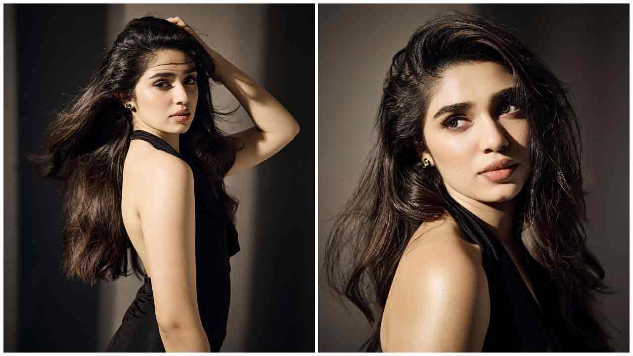 Krithi Shetty | బ్లాక్ డ్రెస్‌లో కృతి శెట్టి కిర్రాక్ పోజులు..