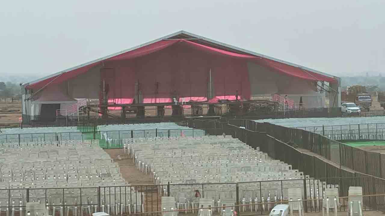 దేవరకొండ సభలో 80వేల మందికి ఏర్పాట్లు