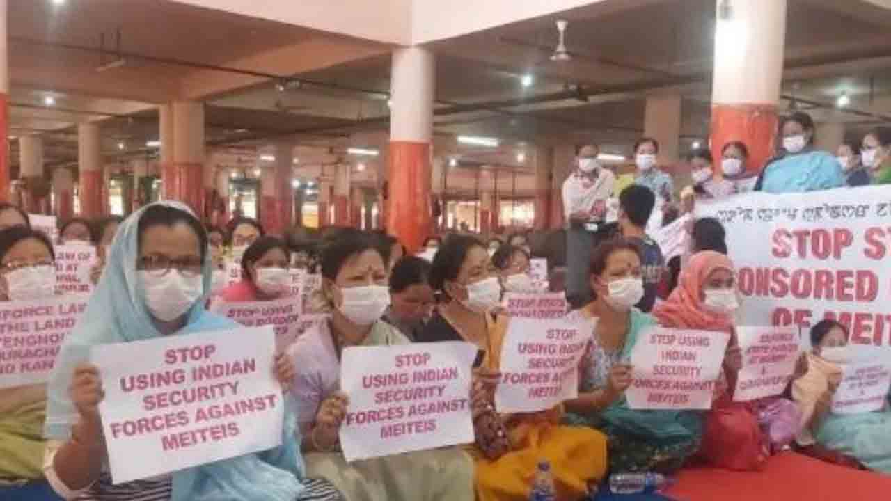 మిలిటెంట్ల సమ్మెతో స్తంభించిన మణిపూర్‌