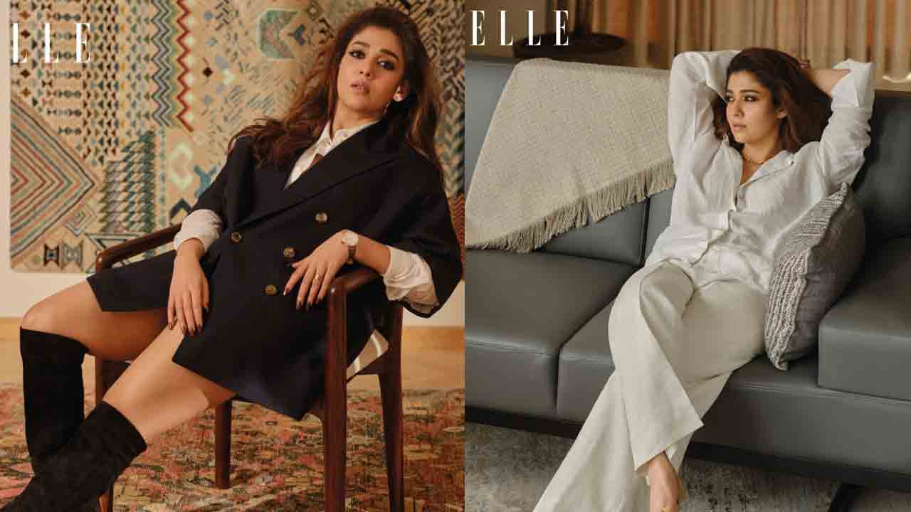 Nayanthara |  Elle India కవర్ పేజీపై లేడీ సూపర్ స్టార్ నయనతార.. ట్రెండింగ్‌లో స్టిల్స్‌