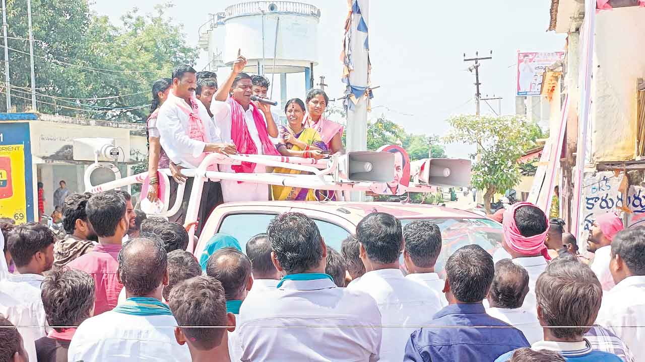 కాంగ్రెస్‌కు ఓటేస్తే నరకయాతన కారుకు ఓటేస్తే సుపరిపాలన