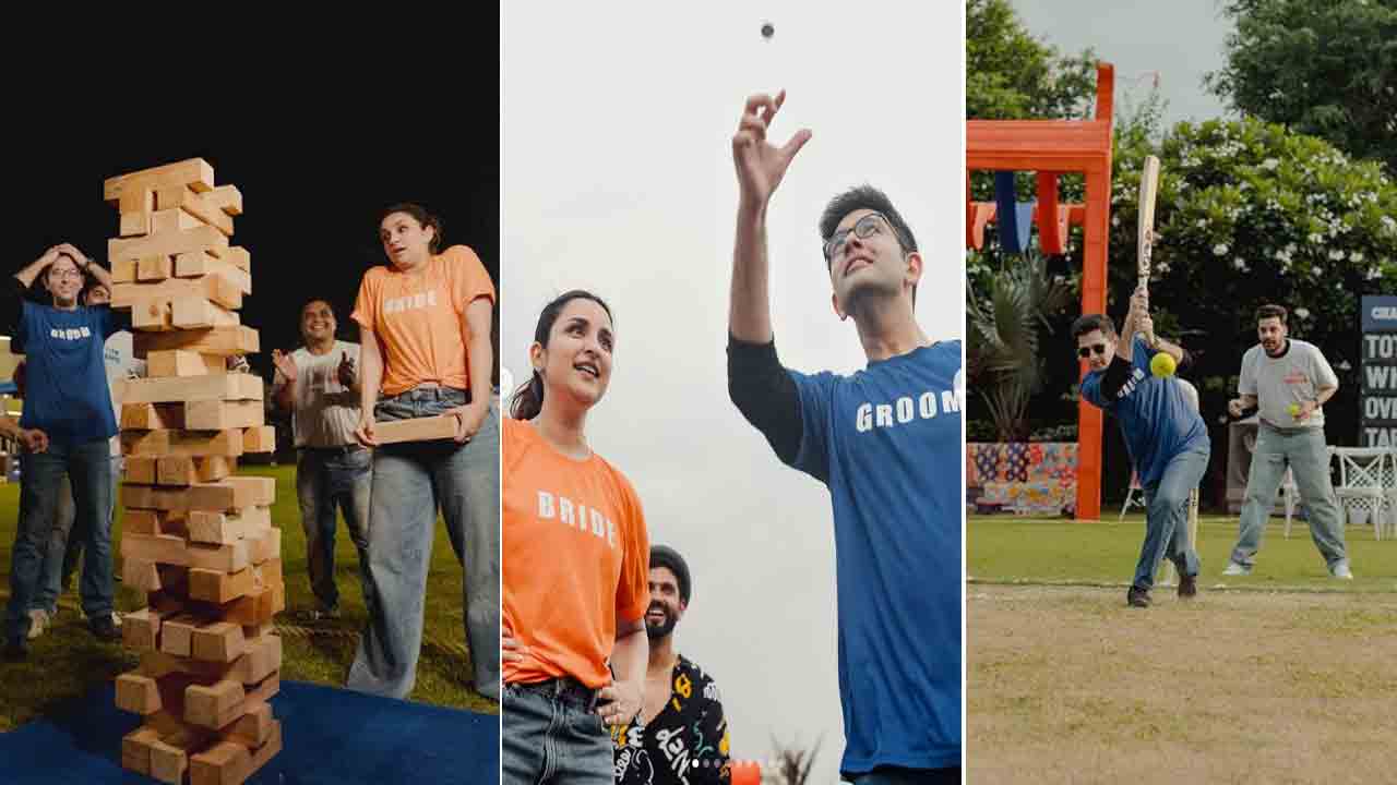 Parineeti-Raghav Chadha | ప్రీ వెడ్డింగ్ వేడుకలు‌.. క్రికెట్‌, మ్యూజికల్‌ ఛైర్‌, లెమన్‌ స్పూన్‌ ఇంకా ఎన్నో..