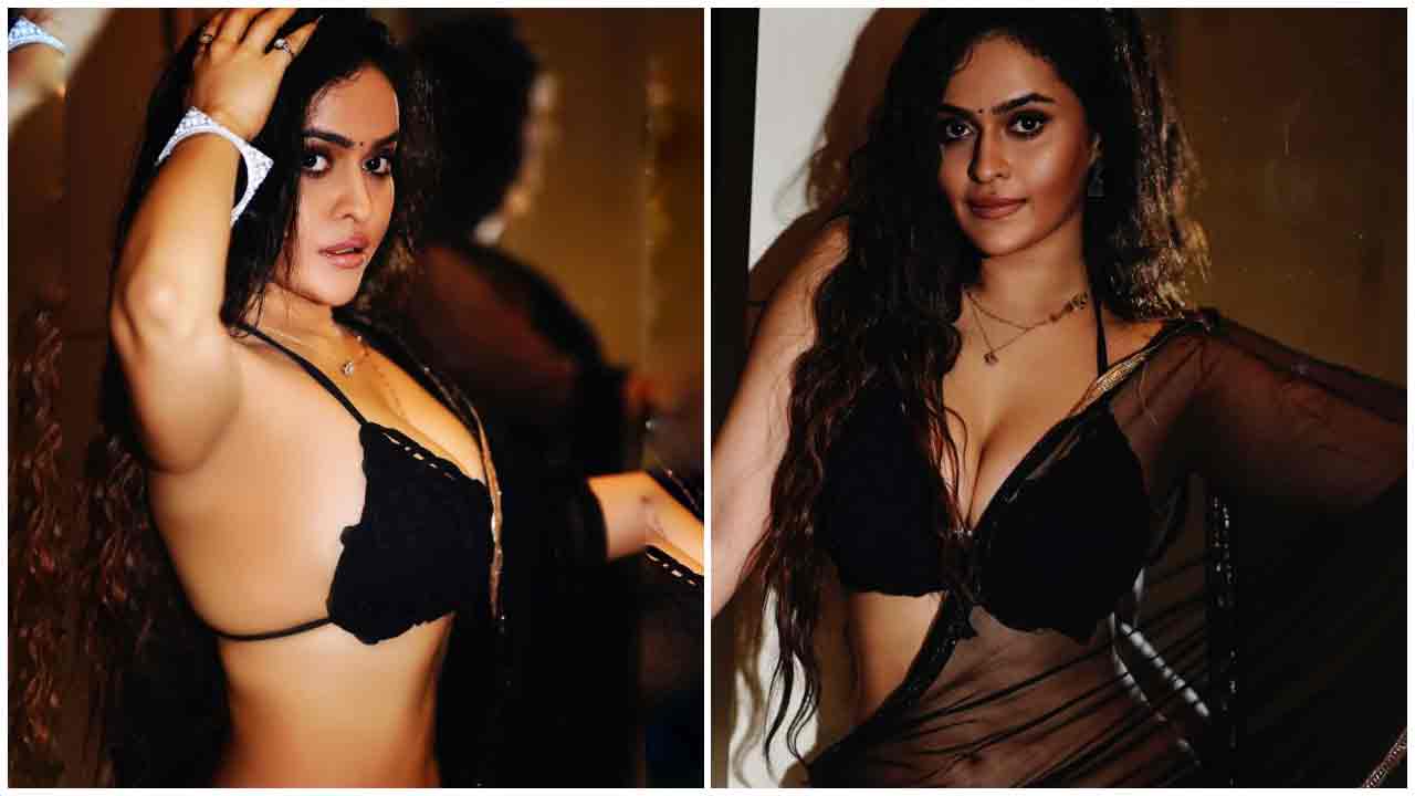 Prajakta Dusane | నల్ల చీరలో హీటెక్కిస్తున్న ప్రజక్త..