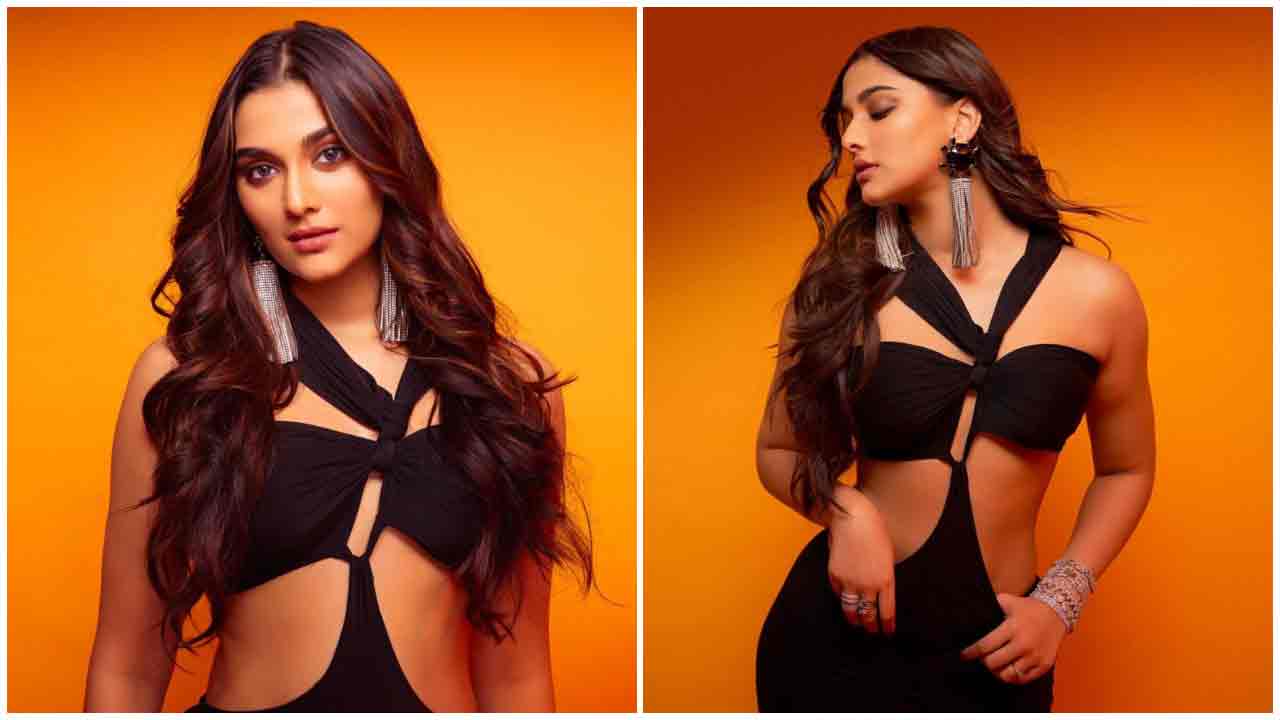 Saiee Manjrekar | బ్లాక్ డ్రెస్‌లో హొయలు పోయిన స‌యీ మంజ్రేక‌ర్..