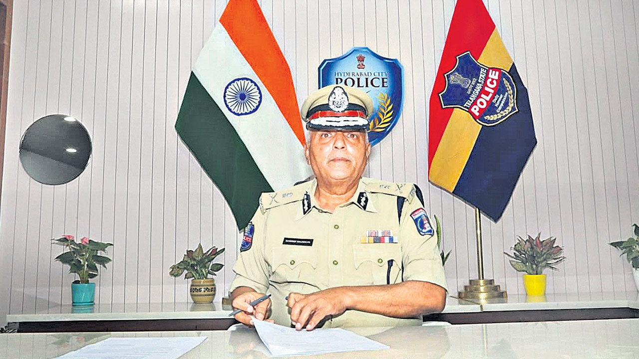 నగర సీపీగా సందీప్‌ శాండిల్య