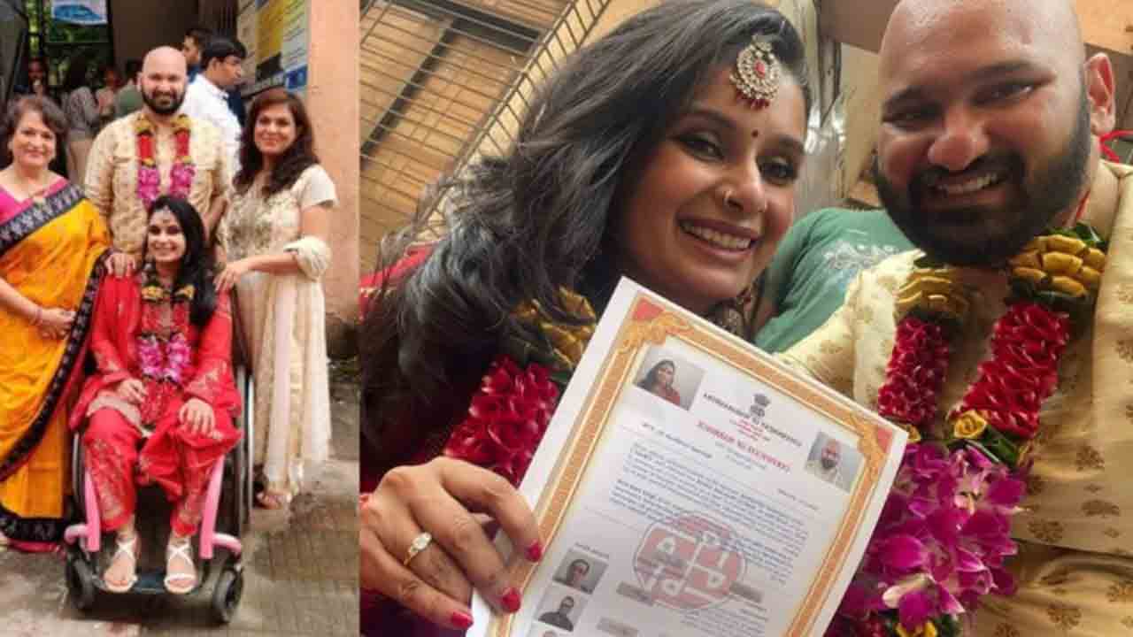 Specially Abled Bride | దివ్యాంగ వధువును మోయిస్తూ రెండో అంతస్తుకు రప్పించిన వివాహ రిజిస్ట్రేషన్   అధికారి.. సస్పెండ్