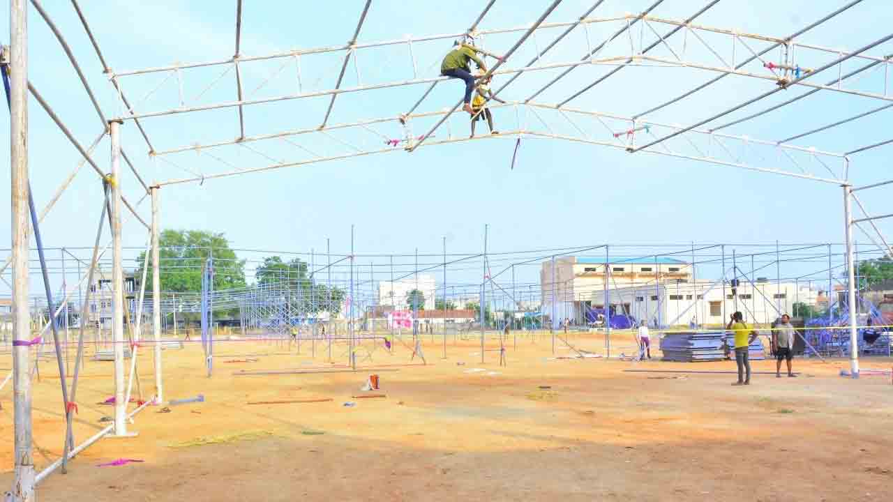 నేడే హరీశ్‌రావు రాక