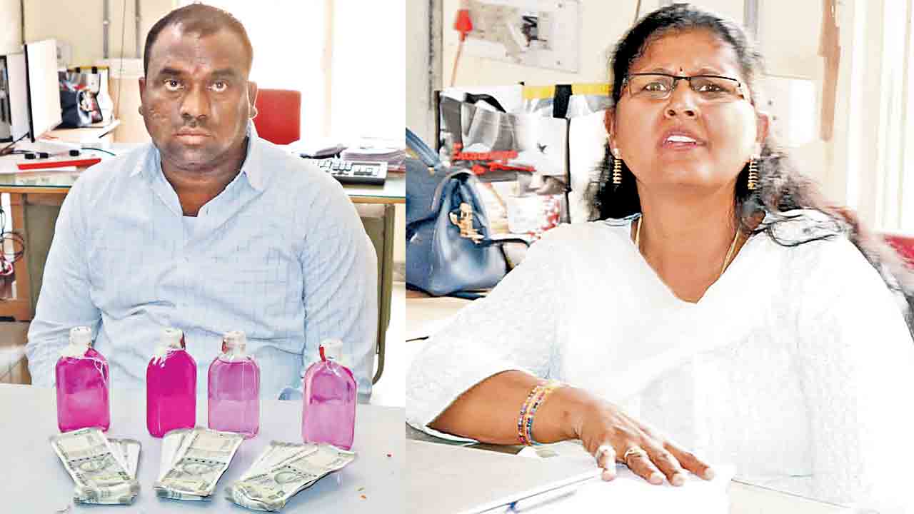 ఏసీబీ వలలో అవినీతి జలగలు
