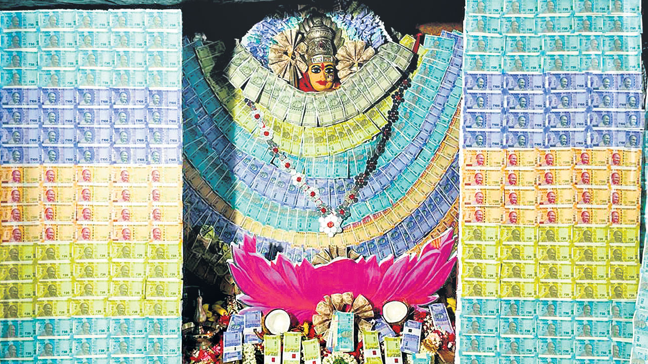 స్కందమాతగా ఏడుపాయల దుర్గమ్మ