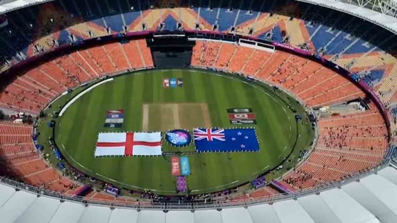 World Cup 2023 | వరల్డ్‌ కప్‌ ప్రారంభ మ్యాచ్‌.. ప్రేక్షకులు లేక వెలవెలబోయిన స్టేడియం.. Video