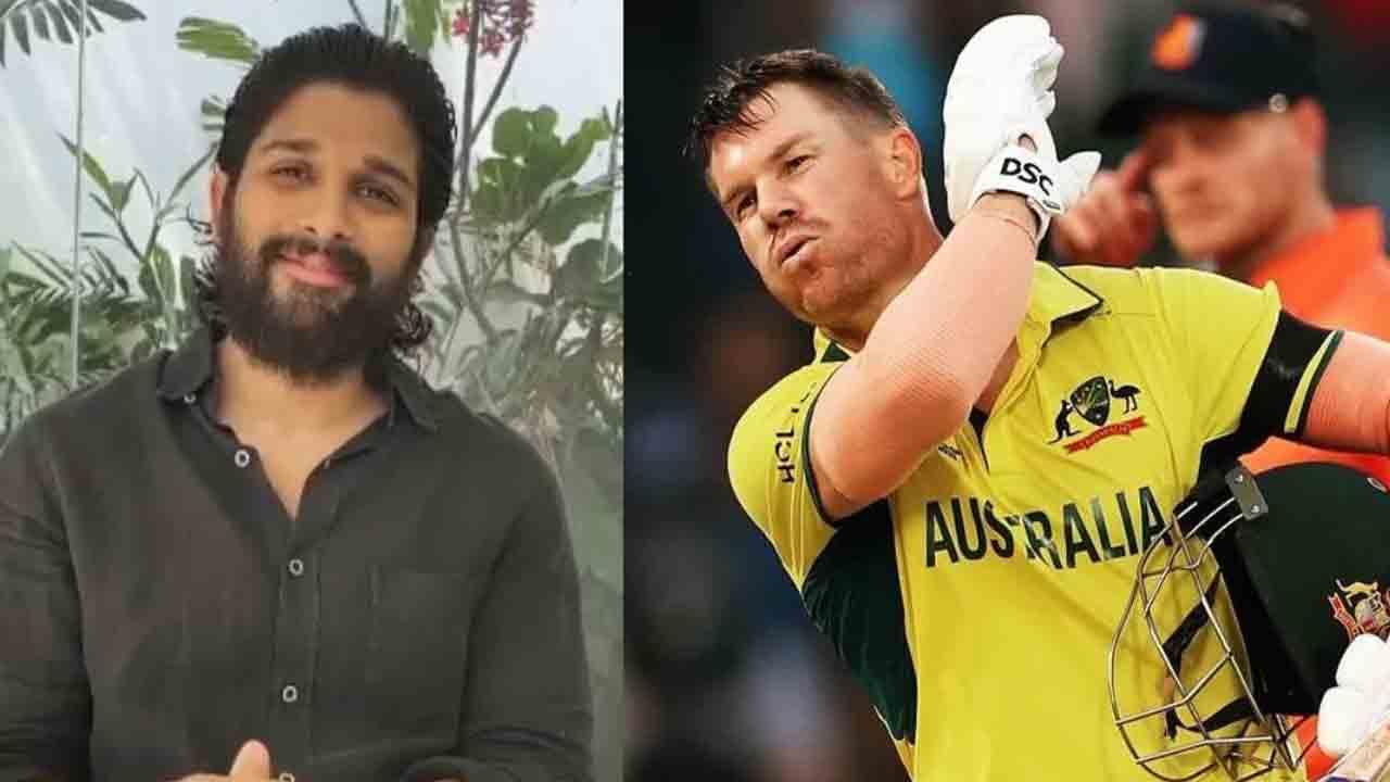 David Warner | డేవిడ్ వార్నర్‌కు పుట్టినరోజు శుభాకాంక్షలు తెలిపిన అల్లు అర్జున్