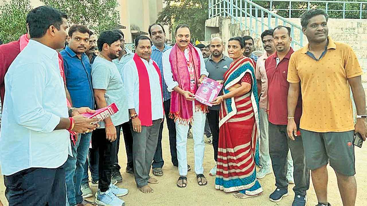 బండారి లక్ష్మారెడ్డికి బ్రహ్మరథం