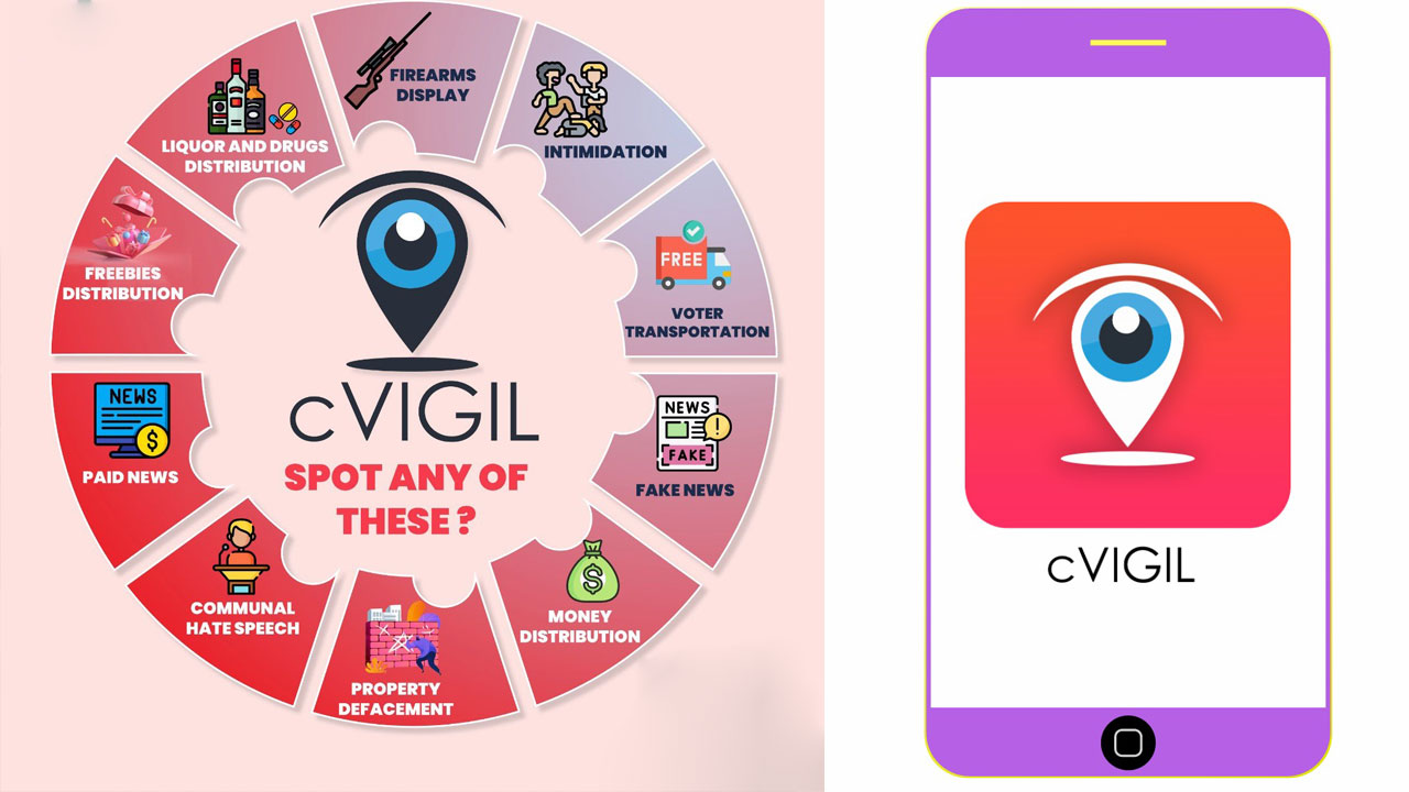 ఎన్నికల అక్రమాలపై ‘సీ విజిల్‌’