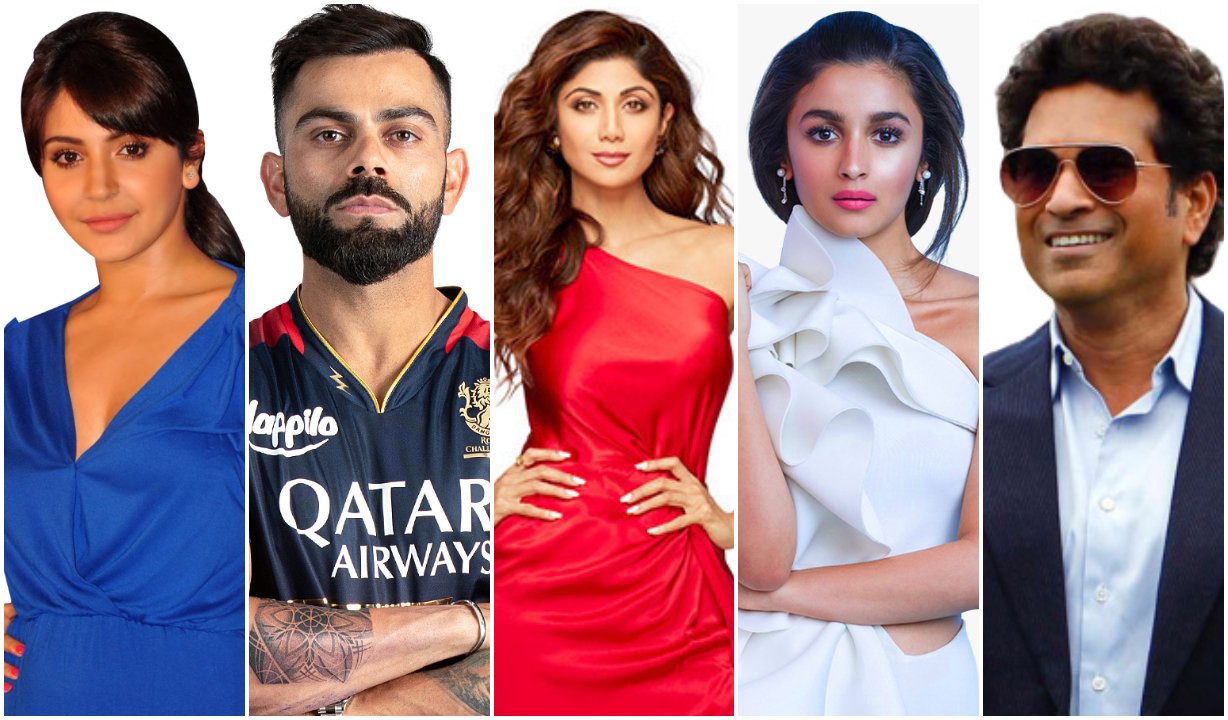 పేరుతోనే కోట్లు సంపాదిస్తున్న సెలబ్రెటీలు.. సచిన్‌, కోహ్లీ, శిల్పాశెట్టి వంటి స్టార్స్‌ చేస్తున్న ఆ బిజినెస్‌లు బెడిసికొట్టవు కదా!