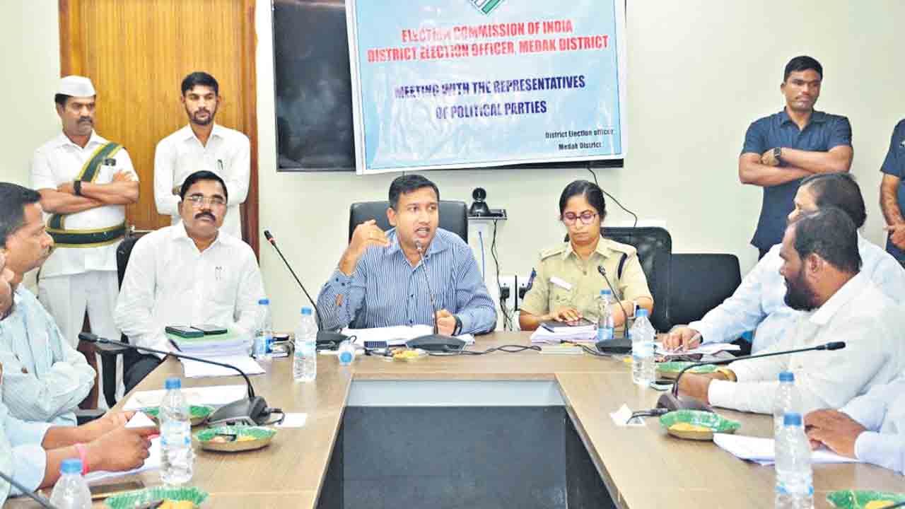 ఎన్నికలు ప్రశాంతంగా జరిగేలా చూడాలి