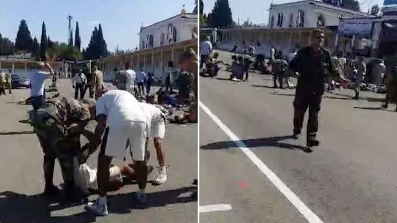 సిరియా మిలిటరీ కాలేజ్‌పై డ్రోన్‌ దాడి.. 100 మంది మృతి