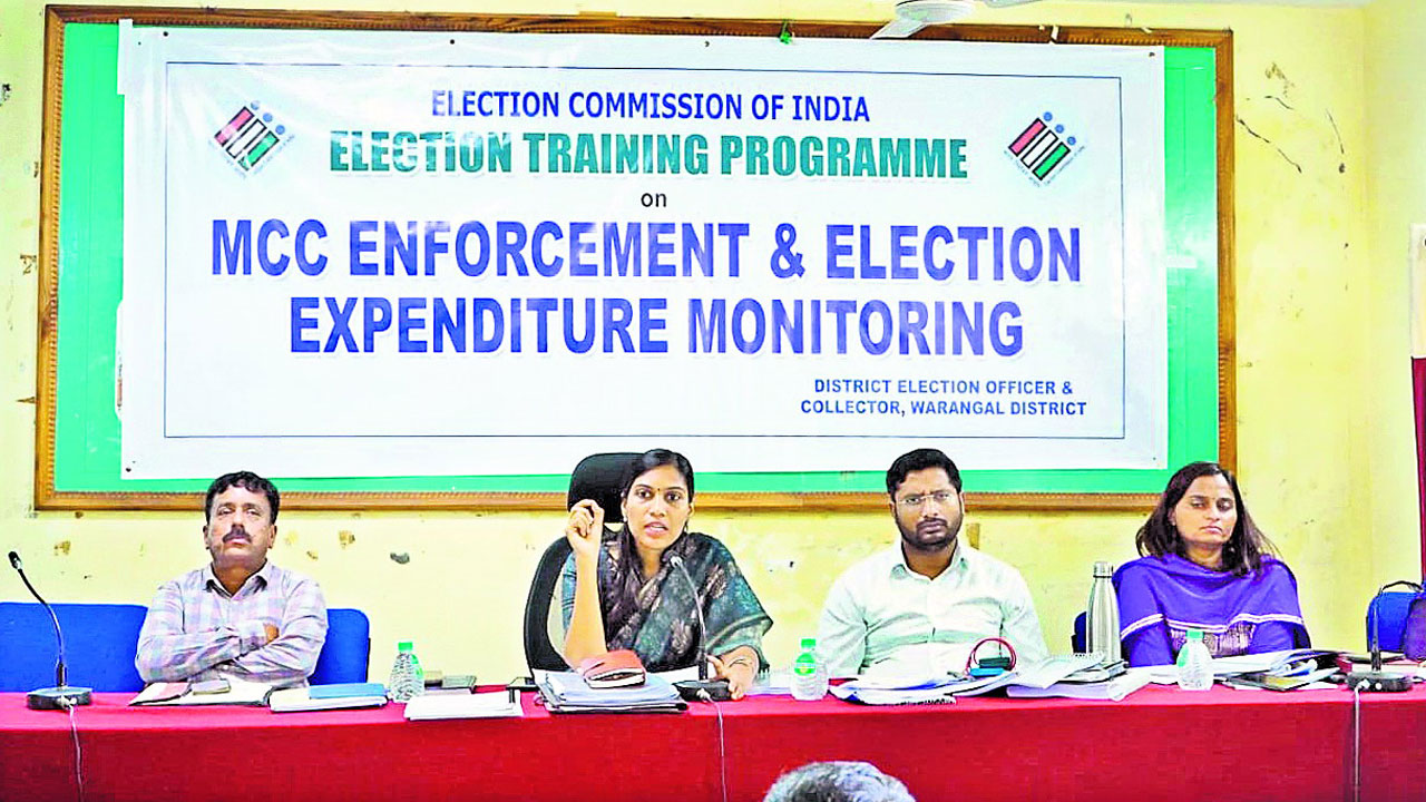 ఎన్నికల నిర్వహణకు సన్నాహాలు