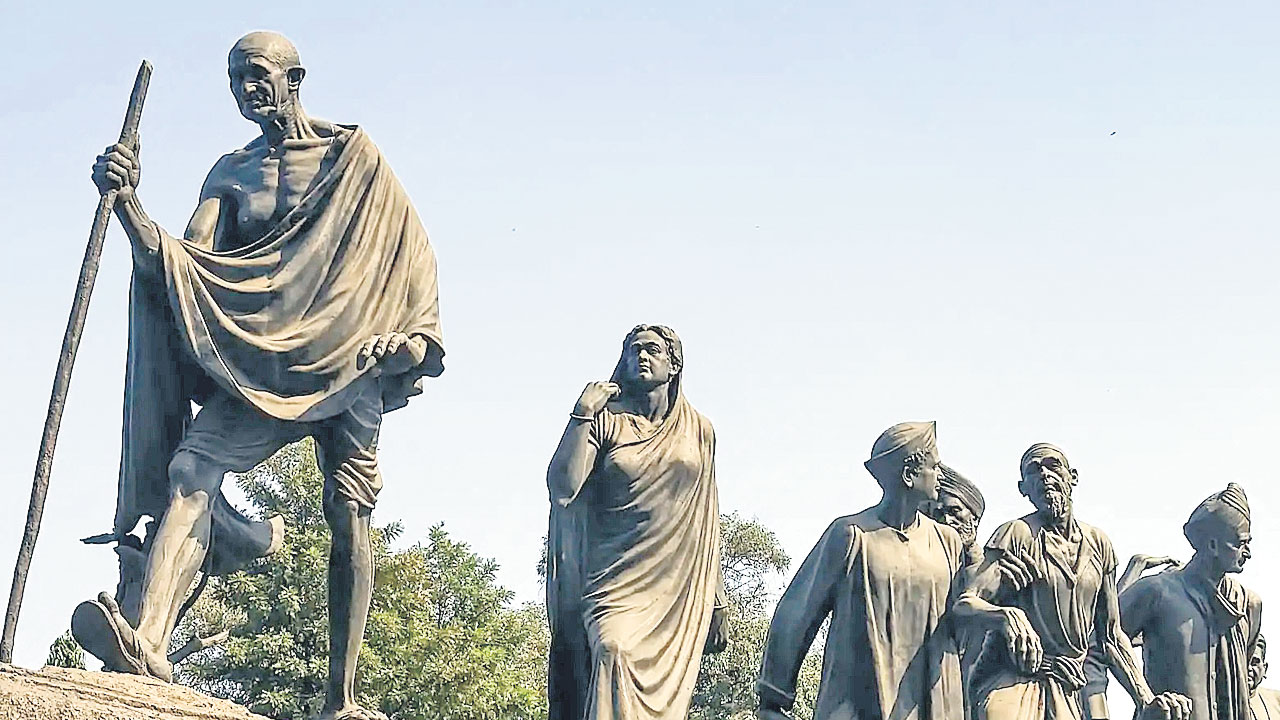 Mahatma Gandhi | గాంధీ బాటలో నడిస్తేనే అభివృద్ధి